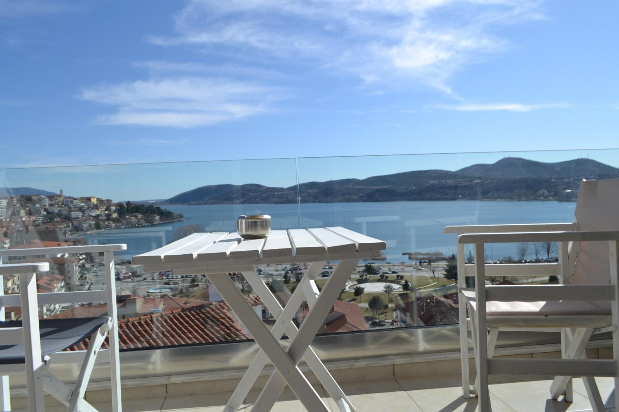 Calm Lake Balcony Kastoria Exterior photo